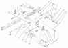 Toro 71188 (12-32XL) - 12-32XL Lawn Tractor, 1996 (6900001-6999999) Ersatzteile HEIGHT OF CUT ASSEMBLY