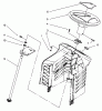 Toro 71188 (12-32XL) - 12-32XL Lawn Tractor, 1996 (6900001-6999999) Ersatzteile STEERING ASSEMBLY