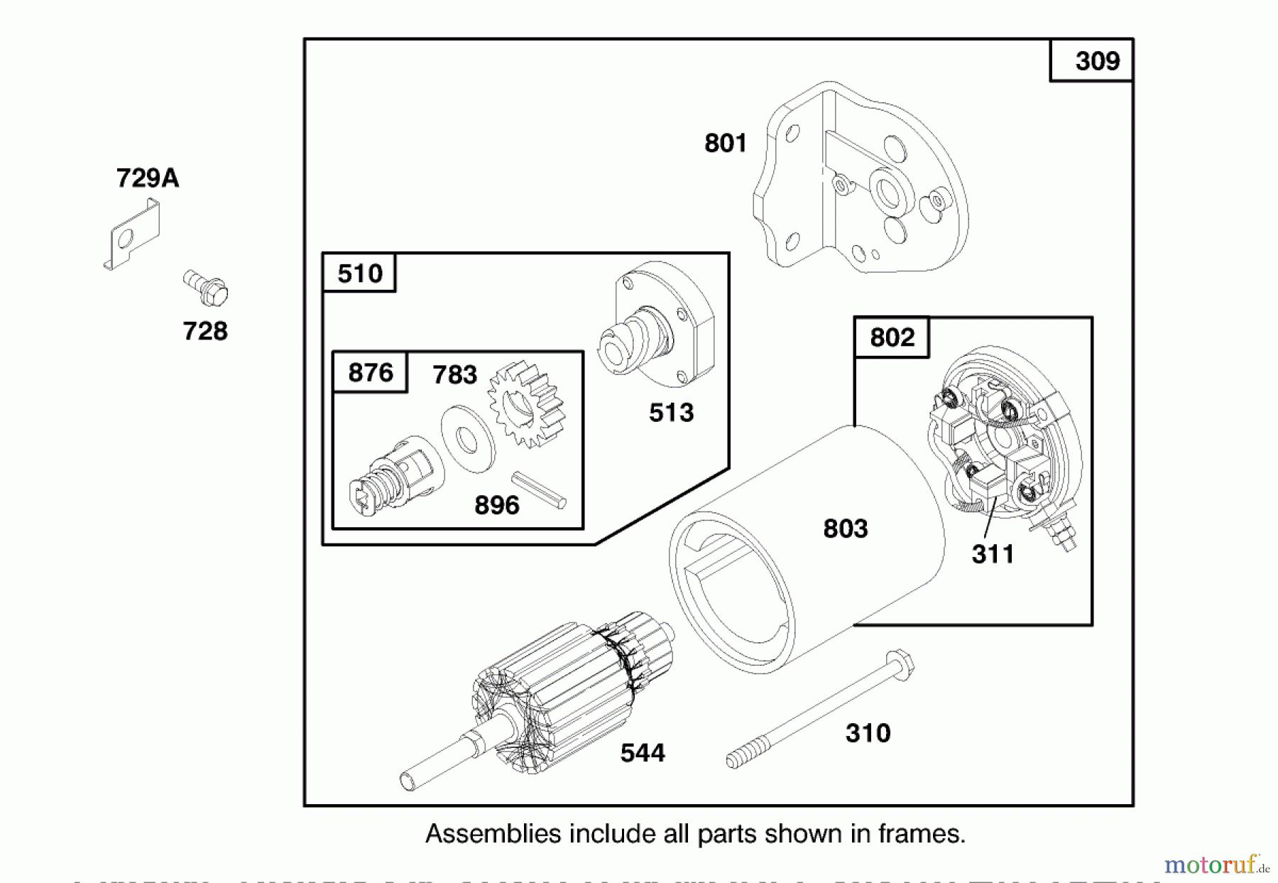 Toro Neu Mowers, Lawn & Garden Tractor Seite 1 71188 (12-32XL) - Toro 12-32XL Lawn Tractor, 1998 (8900001-8999999) ENGINE BRIGGS & STRATTON MODEL 282707-0119-01 #7