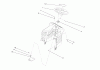 Toro 71188 (12-32XL) - 12-32XL Lawn Tractor, 1998 (8900001-8999999) Ersatzteile STEERING ASSEMBLY