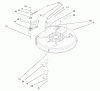 Toro 71189 (12-32XL) - 12-32XL Lawn Tractor, 1997 (7900001-7999999) Ersatzteile DECK ASSEMBLY (32"CUTTING UNIT)