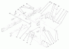 Toro 71189 (12-32XL) - 12-32XL Lawn Tractor, 1997 (7900001-7999999) Ersatzteile HEIGHT OF CUT ASSEMBLY