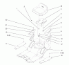 Toro 71189 (12-32XL) - 12-32XL Lawn Tractor, 1997 (7900001-7999999) Ersatzteile SEAT ASSEMBLY