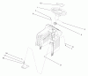 Toro 71189 (12-32XL) - 12-32XL Lawn Tractor, 1997 (7900001-7999999) Ersatzteile STEERING ASSEMBLY