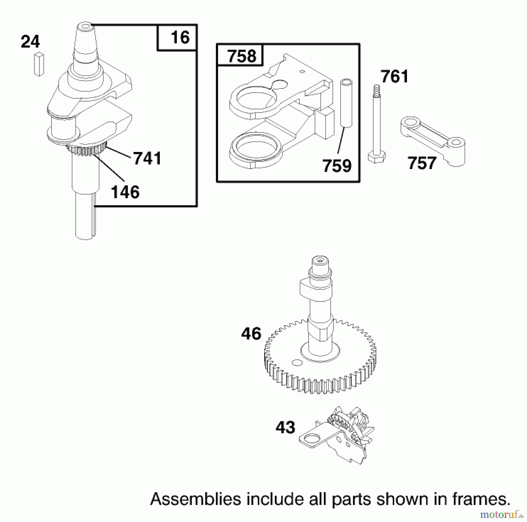 Toro Neu Mowers, Lawn & Garden Tractor Seite 1 71189 (12-32XL) - Toro 12-32XL Lawn Tractor, 1998 (8900001-8999999) ENGINE BRIGGS & STRATTON MODEL 284707-1148-E1 #2