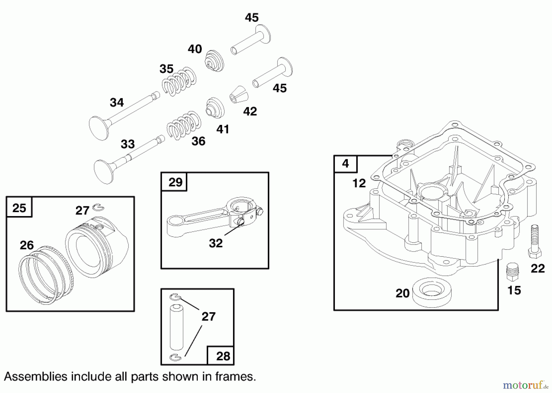 Toro Neu Mowers, Lawn & Garden Tractor Seite 1 71189 (12-32XL) - Toro 12-32XL Lawn Tractor, 1998 (8900001-8999999) ENGINE BRIGGS & STRATTON MODEL 284707-1148-E1 #3
