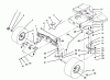 Toro 71213 (13-38HXL) - 13-38HXL Lawn Tractor, 1994 (4900001-4999999) Ersatzteile FRONT AXLE ASSEMBLY