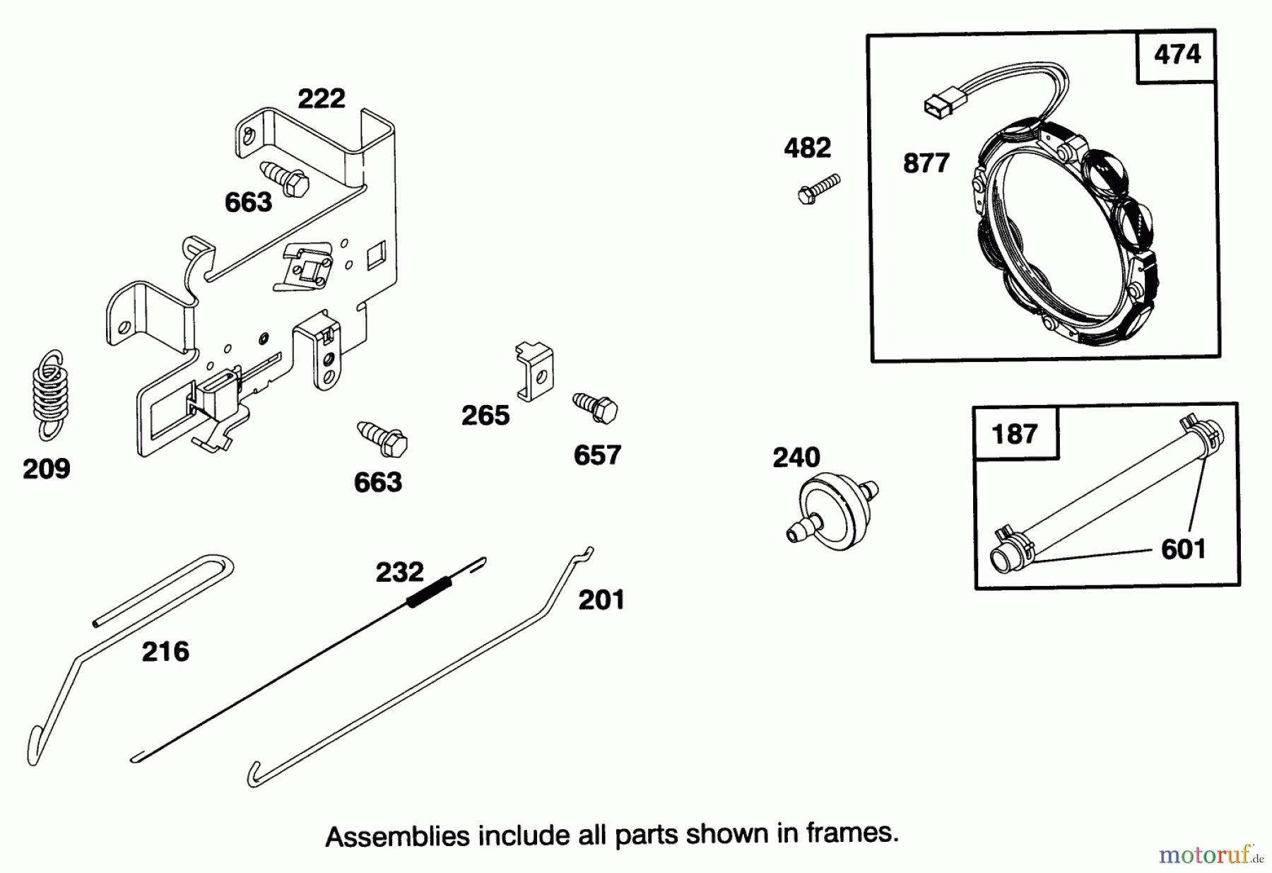  Toro Neu Mowers, Lawn & Garden Tractor Seite 1 71213 (13-38HXL) - Toro 13-38HXL Lawn Tractor, 1995 (59000001-59100000) ENGINE BRIGGS & STRATTON MODEL 28M707-0122-01 #5
