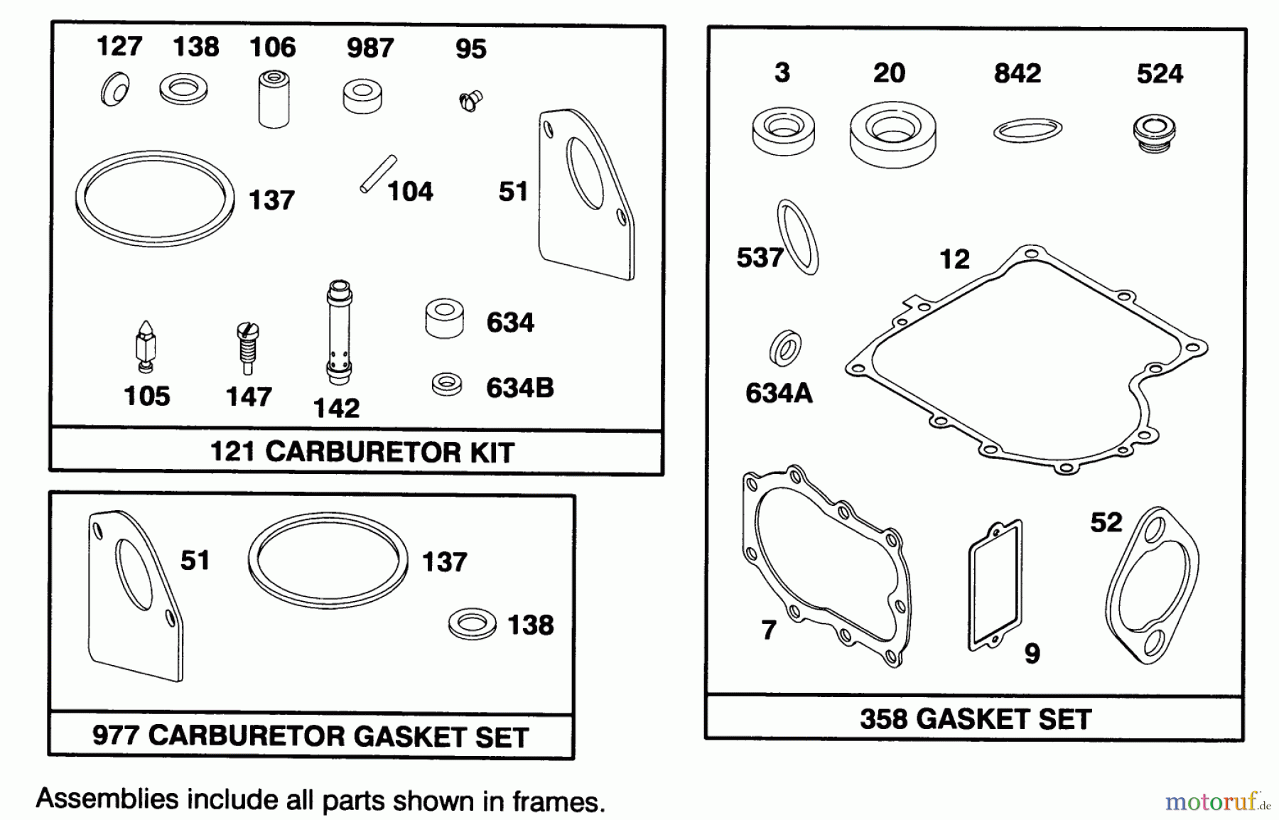  Toro Neu Mowers, Lawn & Garden Tractor Seite 1 71213 (13-38HXL) - Toro 13-38HXL Lawn Tractor, 1995 (59000001-59100000) ENGINE BRIGGS & STRATTON MODEL 28M707-0122-01 #8