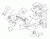 Toro 71191 (13-38HXL) - 13-38HXL Lawn Tractor, 1996 (6900001-6999999) Ersatzteile FRONT AXLE ASSEMBLY
