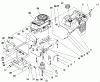 Toro 71216 (15-44HXL) - 15-44HXL Lawn Tractor, 1995 (59000001-59999999) Ersatzteile ENGINE ASSEMBLY