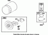 Toro 71216 (15-44HXL) - 15-44HXL Lawn Tractor, 1995 (59000001-59999999) Ersatzteile ENGINE BRIGGS & STRATTON MODEL 28Q777-0168-01 #4