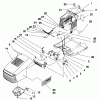 Toro 71216 (15-44HXL) - 15-44HXL Lawn Tractor, 1995 (59000001-59999999) Ersatzteile HOOD ASSEMBLY