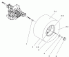 Toro 71216 (15-44HXL) - 15-44HXL Lawn Tractor, 1995 (59000001-59999999) Ersatzteile REAR AXLE ASSEMBLY