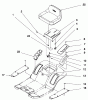Toro 71216 (15-44HXL) - 15-44HXL Lawn Tractor, 1995 (59000001-59999999) Ersatzteile SEAT ASSEMBLY