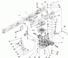Toro 71216 (15-44HXL) - 15-44HXL Lawn Tractor, 1995 (59000001-59999999) Ersatzteile TRANSAXLE ASSEMBLY