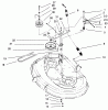 Toro 71217 (14-38HXL) - 14-38HXL Lawn Tractor, 1996 (6900001-6999999) Ersatzteile 38" DECK BLADE DRIVE & BRAKE ASSEMBLY