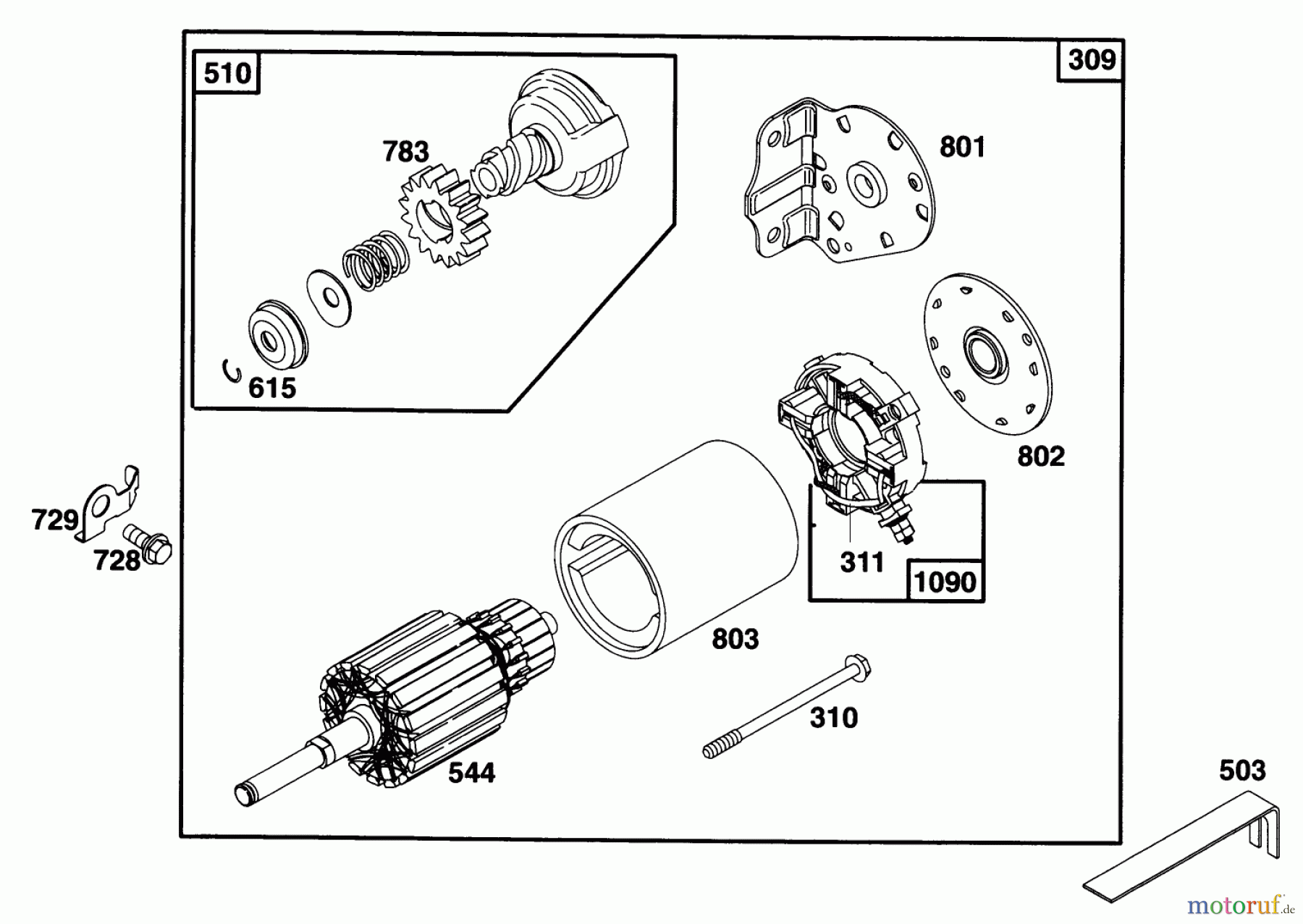 Toro Neu Mowers, Lawn & Garden Tractor Seite 1 71217 (14-38HXL) - Toro 14-38HXL Lawn Tractor, 1996 (6900001-6999999) ENGINE BRIGGS & STRATTON MODEL 28N707-0131-01 #8