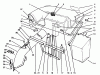 Toro 79101 - 38" Twin Bagger, XL, 1993 (3900001-3999999) Ersatzteile GRASS CATCHER ASSEMBLY