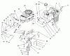 Toro 71217 (14-38HXL) - 14-38HXL Lawn Tractor, 1996 (6900001-6999999) Ersatzteile ENGINE SYSTEM COMPONENTS ASSEMBLY