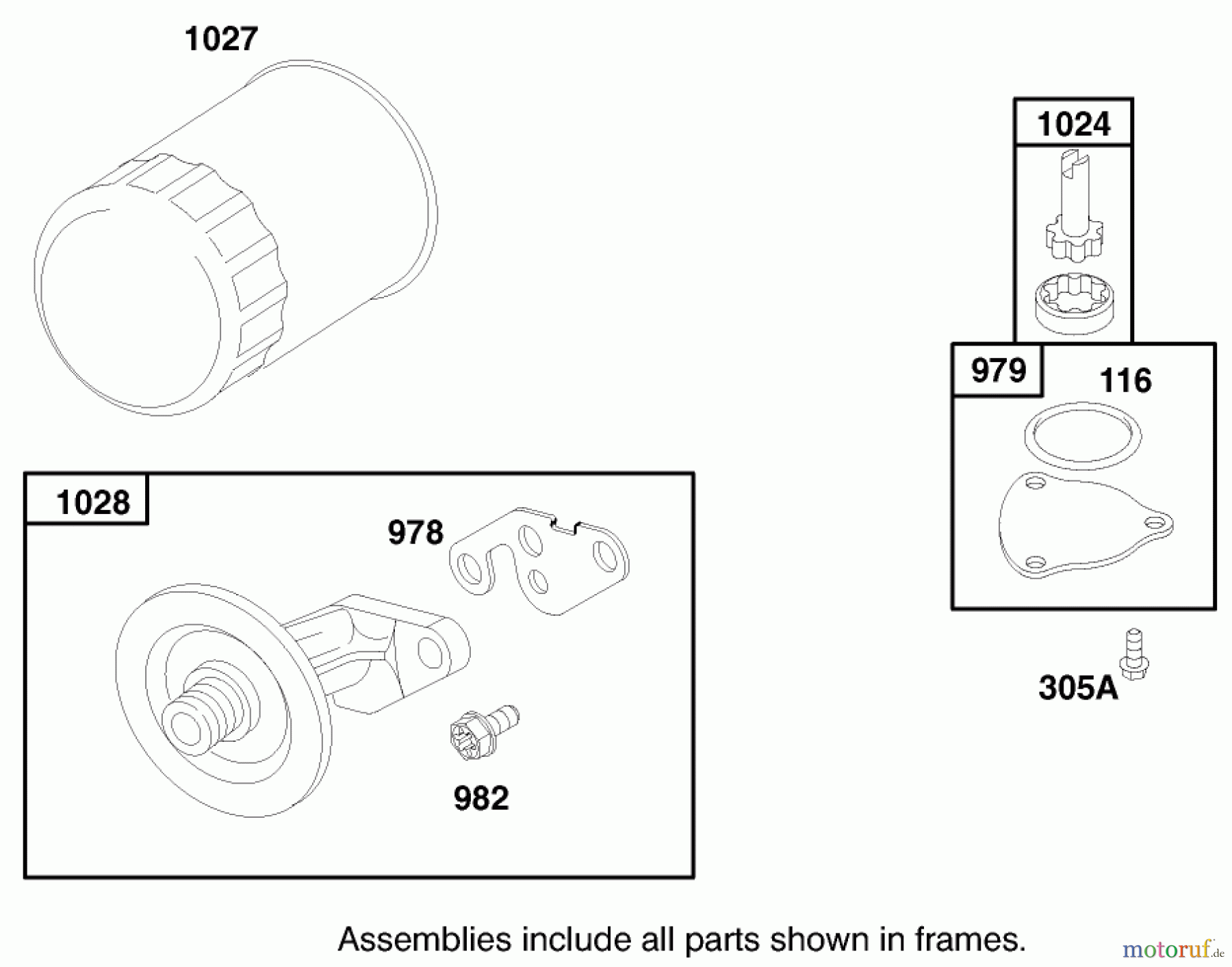 Toro Neu Mowers, Lawn & Garden Tractor Seite 1 71217 (14-38HXL) - Toro 14-38HXL Lawn Tractor, 1997 (7900001-7999999) ENGINE BRIGGS & STRATTON MODEL 28N777-0174-01 #4