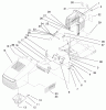 Toro 71217 (14-38HXL) - 14-38HXL Lawn Tractor, 1997 (7900001-7999999) Ersatzteile HOOD ASSEMBLY