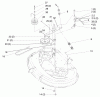 Toro 71217 (14-38HXL) - 14-38HXL Lawn Tractor, 1997 (7900001-7999999) Ersatzteile PULLEY & BELT ASSEMBLY (38" CUTTING UNIT)