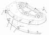 Toro 79102 - 44" Vacuum Bagger, XL Series Lawn Tractors, 1995 (5900001-5999999) Ersatzteile BAFFLE ASSEMBLY & ADJUSTING LINK