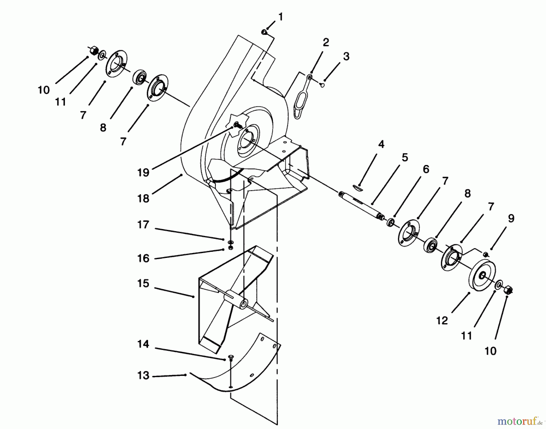 Toro Neu Accessories, Mower 79102 - Toro 44