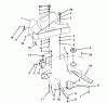 Toro 79102 - 44" Vacuum Bagger, XL Series Lawn Tractors, 1995 (5900001-5999999) Ersatzteile PULLEY & SHIELD ASSEMBLY