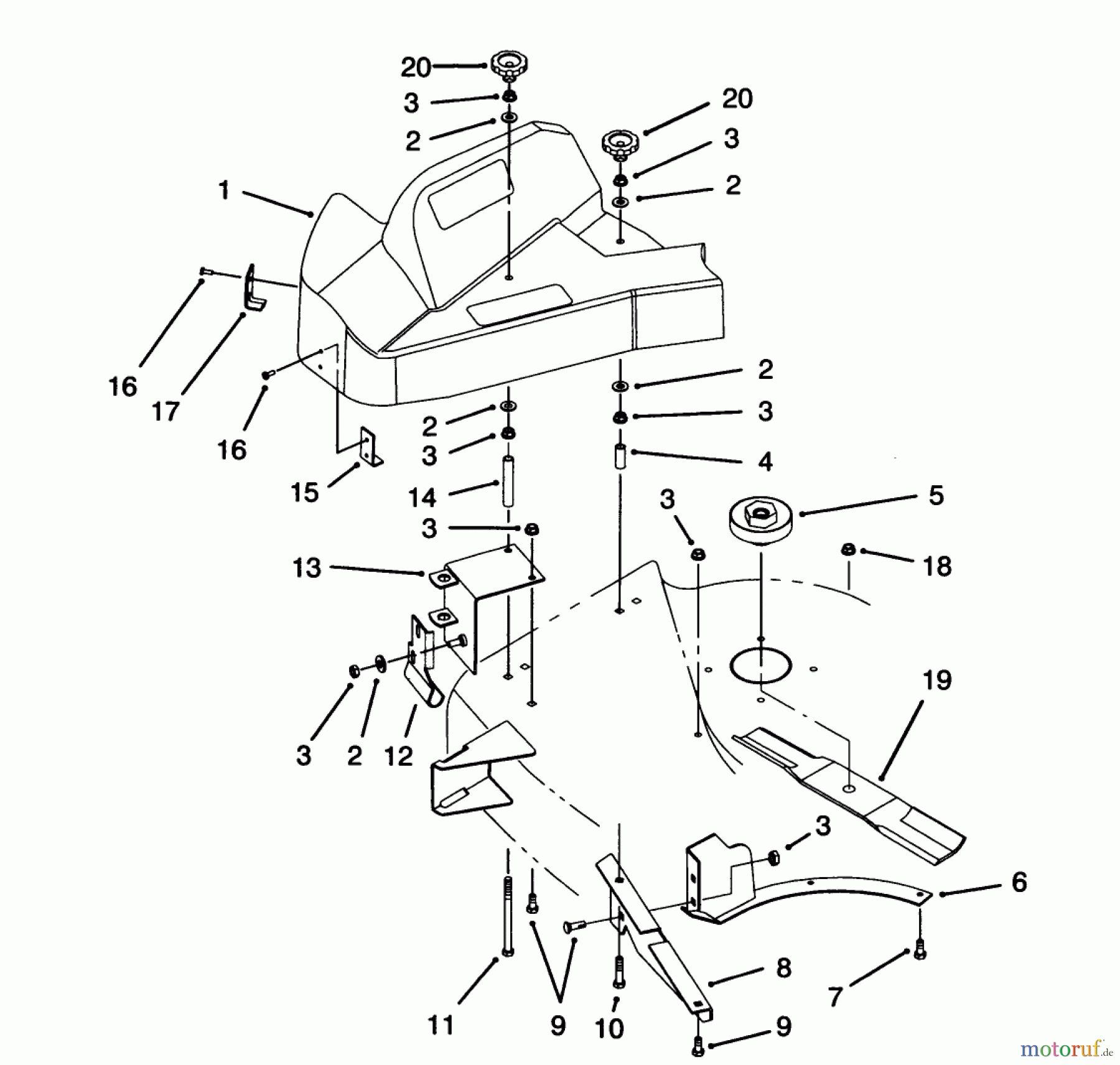 Toro Neu Accessories, Mower 79102 - Toro 44