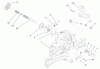 Toro 71196 (16-44HXL) - 16-44HXL Lawn Tractor, 1998 (8900001-8999999) Ersatzteile HYDRO TRANSAXLE ASSEMBLY #1