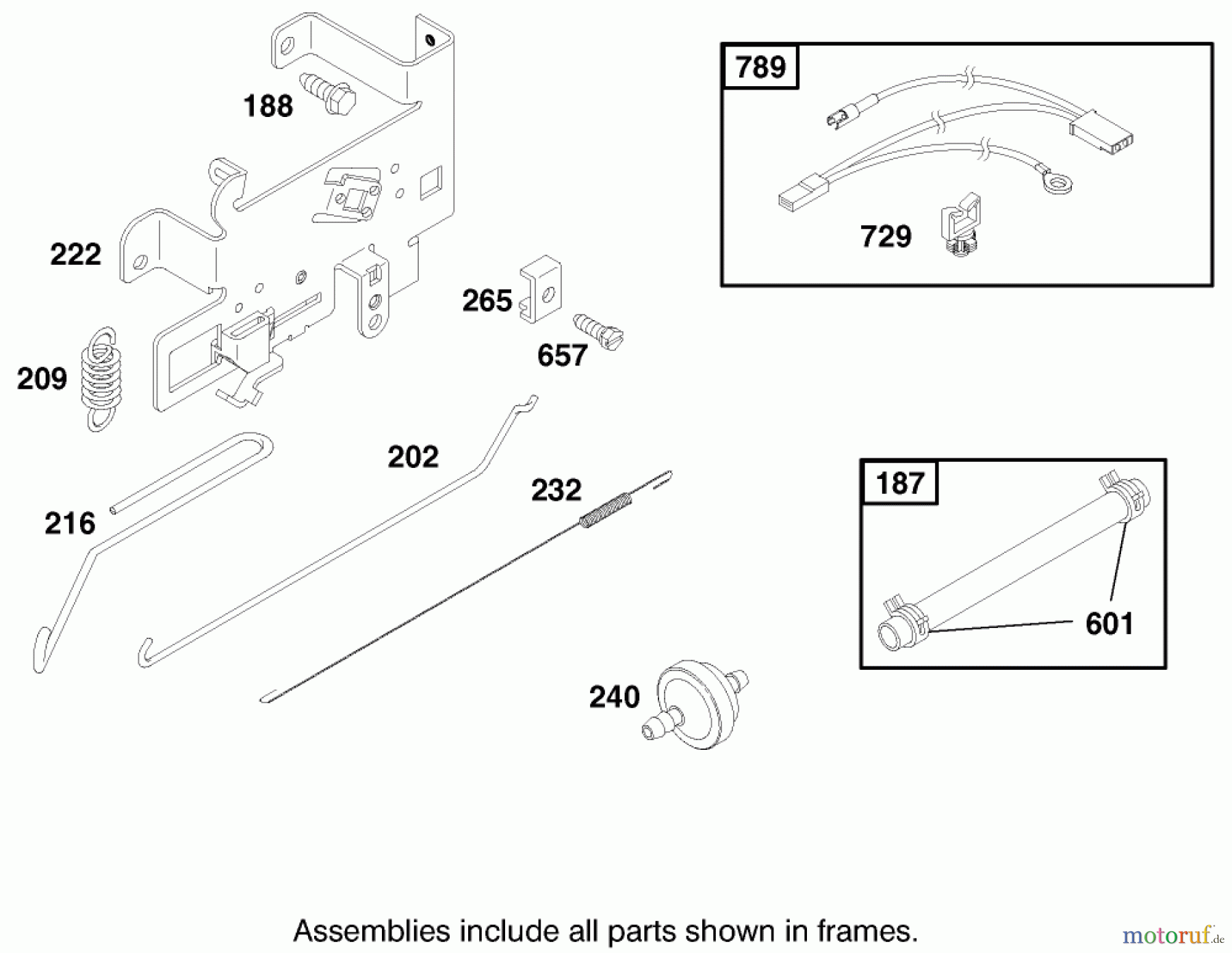 Toro Neu Mowers, Lawn & Garden Tractor Seite 1 71197 (17-44HXL) - Toro 17-44HXL Lawn Tractor, 1999 (9900001-9999999) ENGINE BRIGGS & STRATTON MODEL 312777-0128-E1 #5