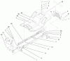 Toro 71197 (17-44HXL) - 17-44HXL Lawn Tractor, 1999 (9900001-9999999) Ersatzteile FRAME & BODY ASSEMBLY