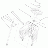 Toro 71197 (17-44HXL) - 17-44HXL Lawn Tractor, 1999 (9900001-9999999) Ersatzteile STEERING ASSEMBLY