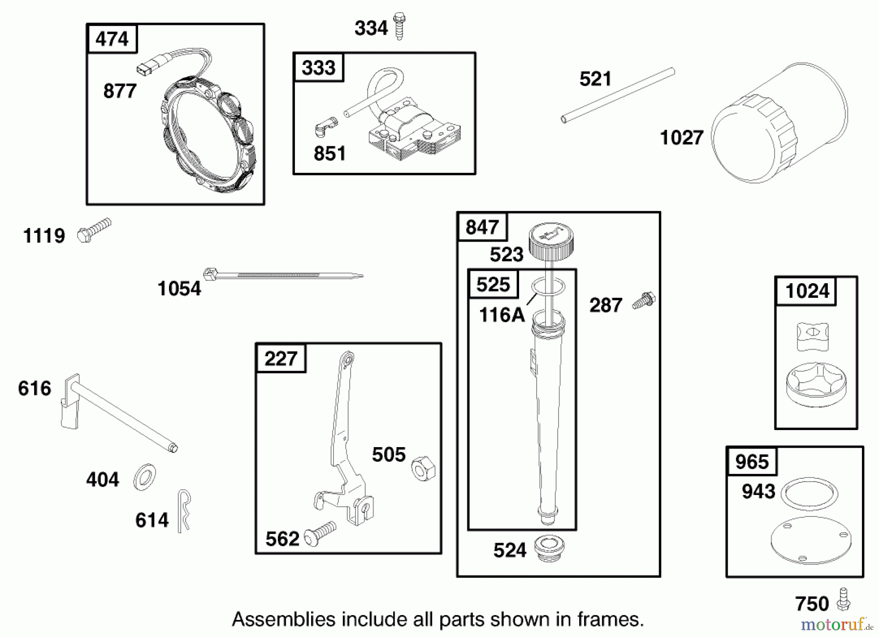  Toro Neu Mowers, Lawn & Garden Tractor Seite 1 71280 (17-44HXLE) - Toro 17-44HXLE Lawn Tractor, 2000 (200000001-200999999) ENGINE BRIGGS & STRATTON MODEL 312777-0128-E1 #6