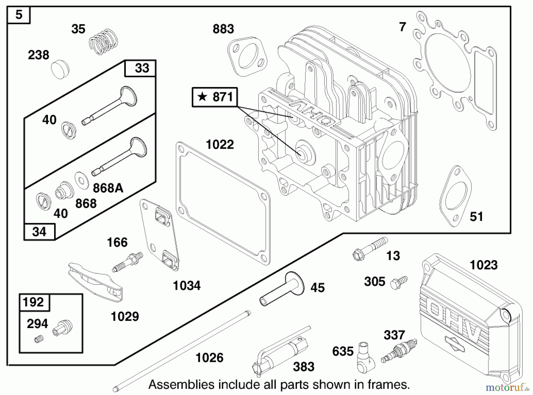 Toro Neu Mowers, Lawn & Garden Tractor Seite 1 71198 (14-38XL) - Toro 14-38XL Lawn Tractor, 1999 (9900001-9999999) ENGINE BRIGGS & STRATTON MODEL 28N777-1174-E1 #2