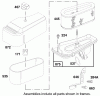 Toro 71198 (14-38XL) - 14-38XL Lawn Tractor, 1999 (9900001-9999999) Ersatzteile ENGINE BRIGGS & STRATTON MODEL 28N777-1174-E1 #5