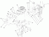Toro 71198 (14-38XL) - 14-38XL Lawn Tractor, 1999 (9900001-9999999) Ersatzteile ENGINE SYSTEM COMPONENTS