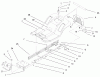 Toro 71198 (14-38XL) - 14-38XL Lawn Tractor, 1999 (9900001-9999999) Ersatzteile FRAME & BODY ASSEMBLY