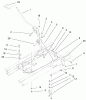Toro 71198 (14-38XL) - 14-38XL Lawn Tractor, 1999 (9900001-9999999) Ersatzteile SHIFTING COMPONENTS