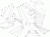 Toro 71198 (14-38XL) - 14-38XL Lawn Tractor, 1999 (9900001-9999999) Ersatzteile STEERING COMPONENTS ASSEMBLY