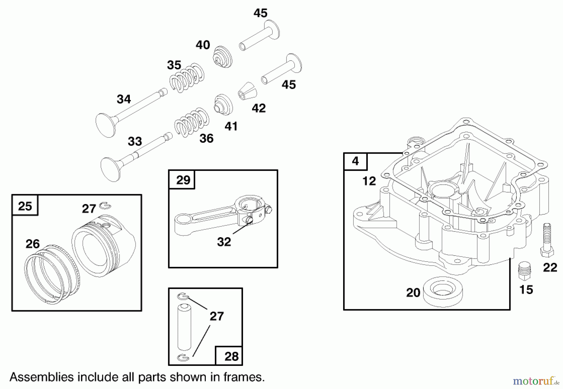 Toro Neu Mowers, Lawn & Garden Tractor Seite 1 71199 (12-32XL) - Toro 12-32XL Lawn Tractor, 1999 (9900001-9999999) ENGINE BRIGGS & STRATTON MODEL 284707-1148-E1 #3
