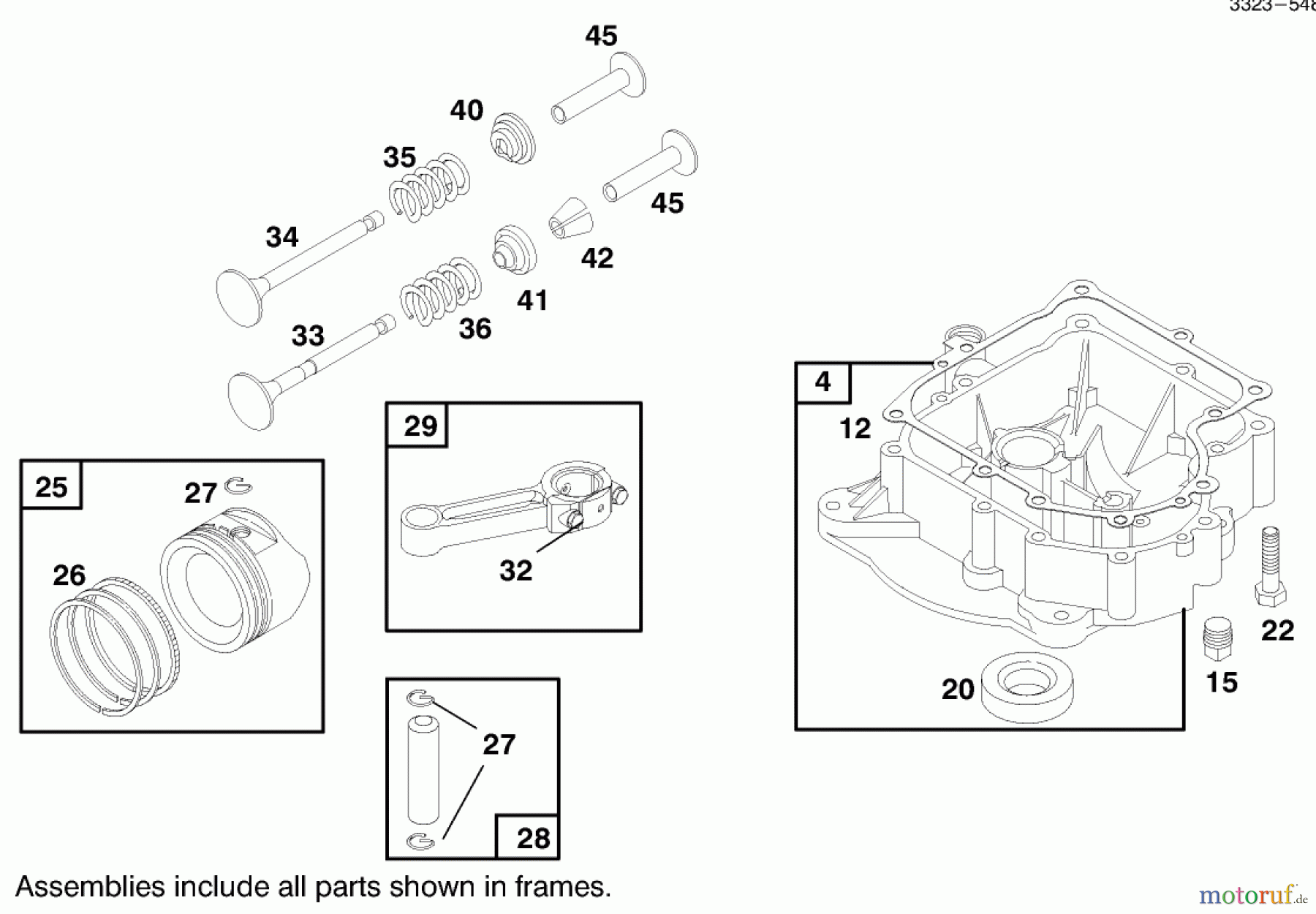 Toro Neu Mowers, Lawn & Garden Tractor Seite 1 71199 (12-32XL) - Toro 12-32XL Lawn Tractor, 2000 (200000001-200999999) ENGINE BRIGGS & STRATTON MODEL 284707-1148-E1 #3