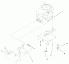 Toro 71199 (12-32XL) - 12-32XL Lawn Tractor, 2000 (200000001-200999999) Ersatzteile ENGINE SYSTEM COMPONENTS ASSEMBLY