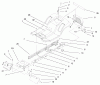 Toro 71199 (12-32XL) - 12-32XL Lawn Tractor, 2000 (200000001-200999999) Ersatzteile FRAME & BODY ASSEMBLY