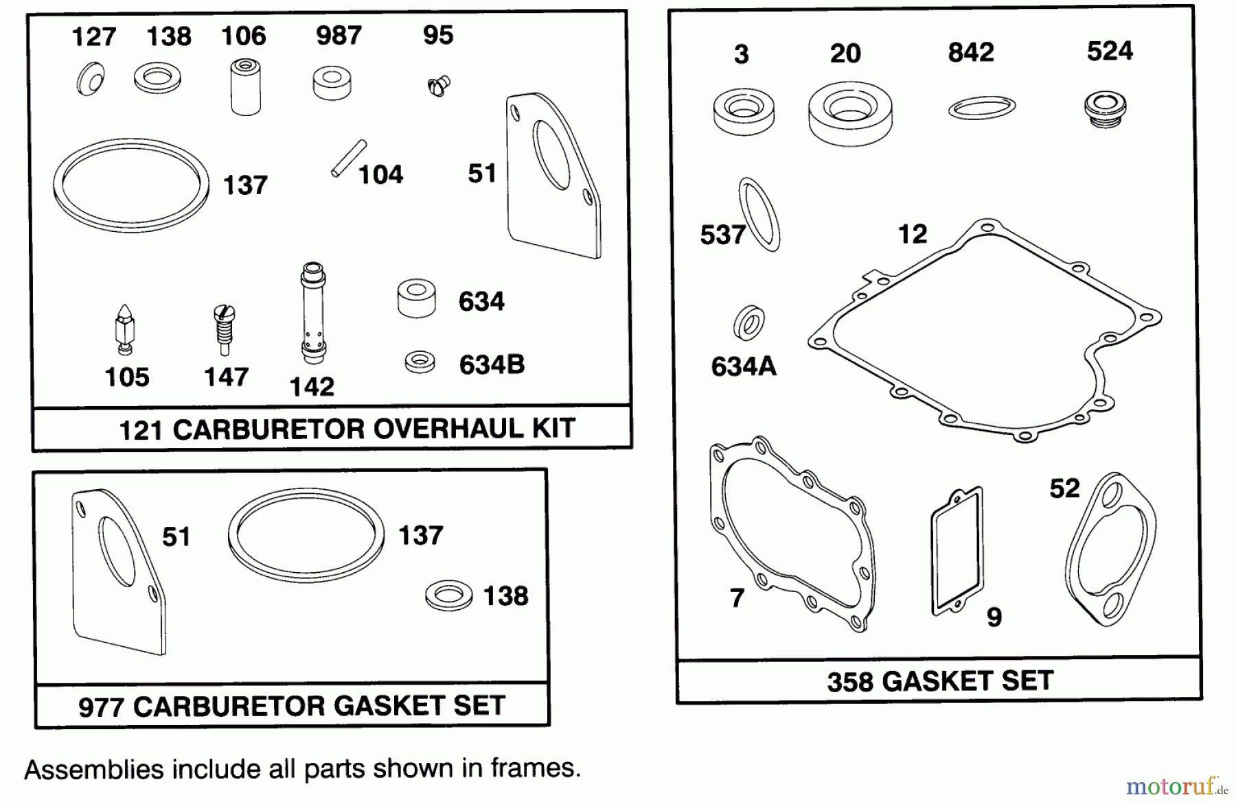  Toro Neu Mowers, Lawn & Garden Tractor Seite 1 71200 (12-32XL) - Toro 12-32XL Lawn Tractor, 1995 (5900001-5910000) ENGINE BRIGGS & STRATTON MODEL 283707-0156-01 #8
