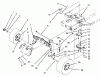Toro 71200 (12-32XL) - 12-32XL Lawn Tractor, 1995 (5900001-5910000) Ersatzteile FRONT AXLE ASSEMBLY