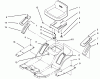Toro 71200 (12-32XL) - 12-32XL Lawn Tractor, 1995 (5900001-5910000) Ersatzteile SEAT ASSEMBLY
