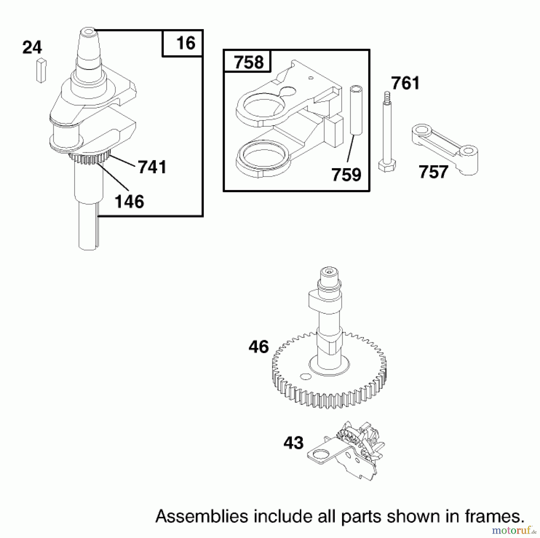 Toro Neu Mowers, Lawn & Garden Tractor Seite 1 71201 (12-32XL) - Toro 12-32XL Lawn Tractor, 1998 (8900001-8999999) ENGINE BRIGGS & STRATTON MODEL 283707-1156-E1 #2